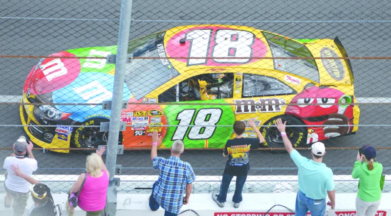 Gibbs to drive M&M’s-themed car in memory of late Busch